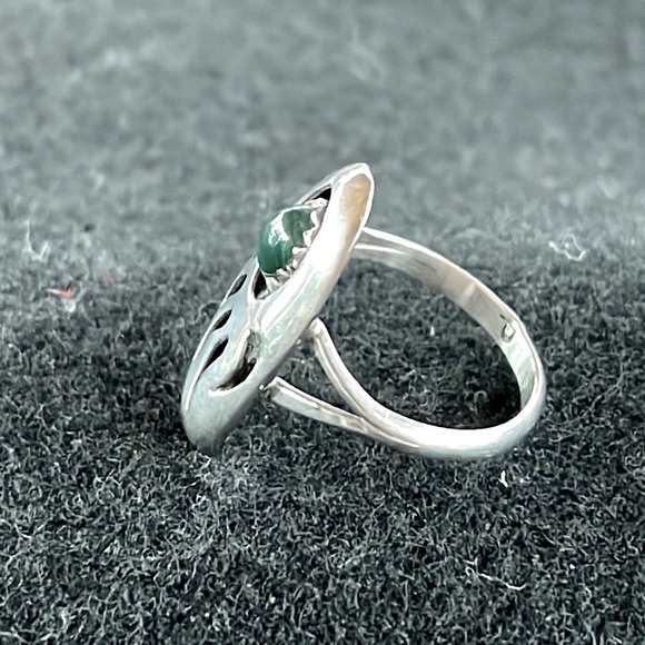 Bear Claw Malachite Ring - Picture 3 of 6